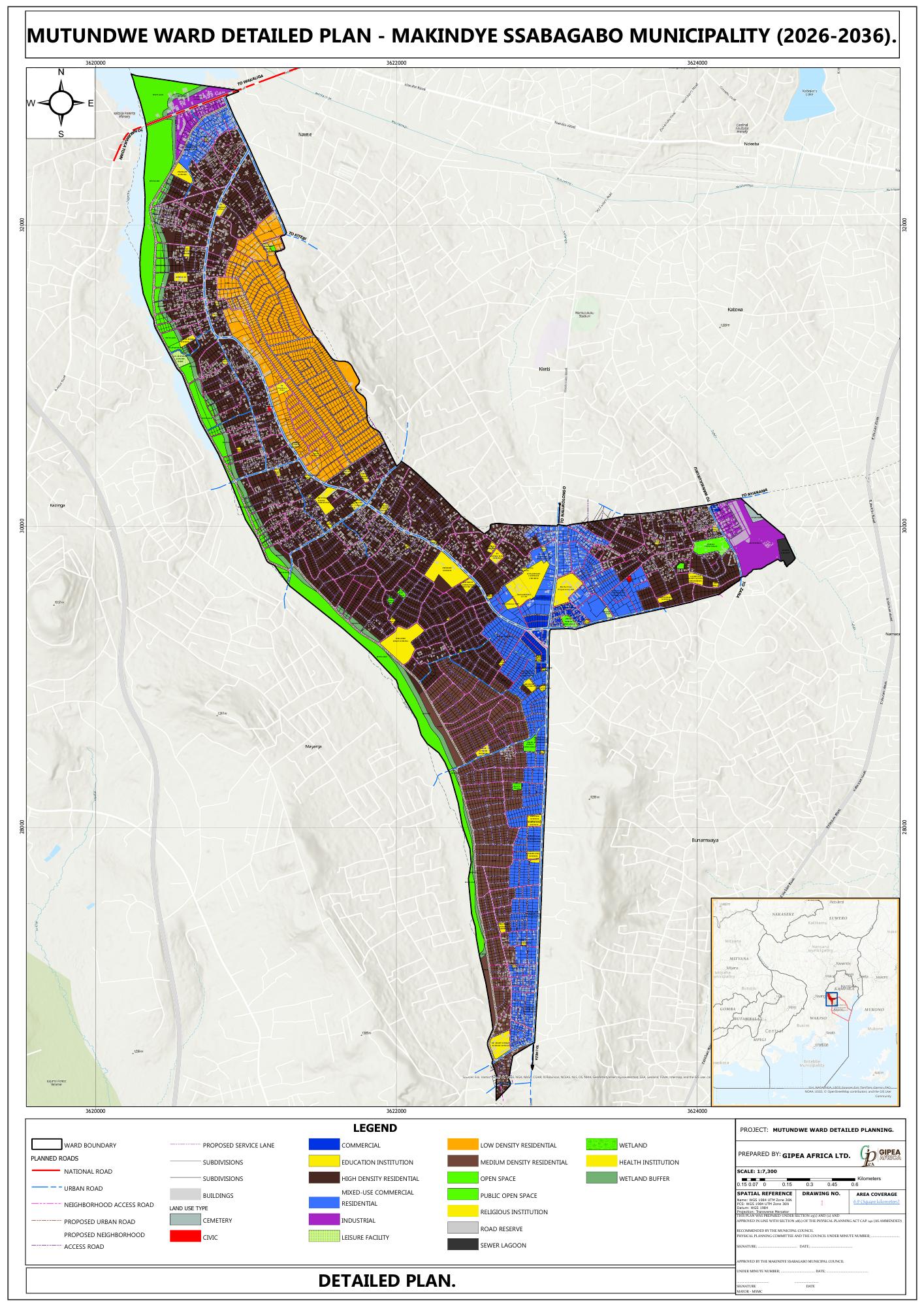 Mutundwe Ward Detailed Plan