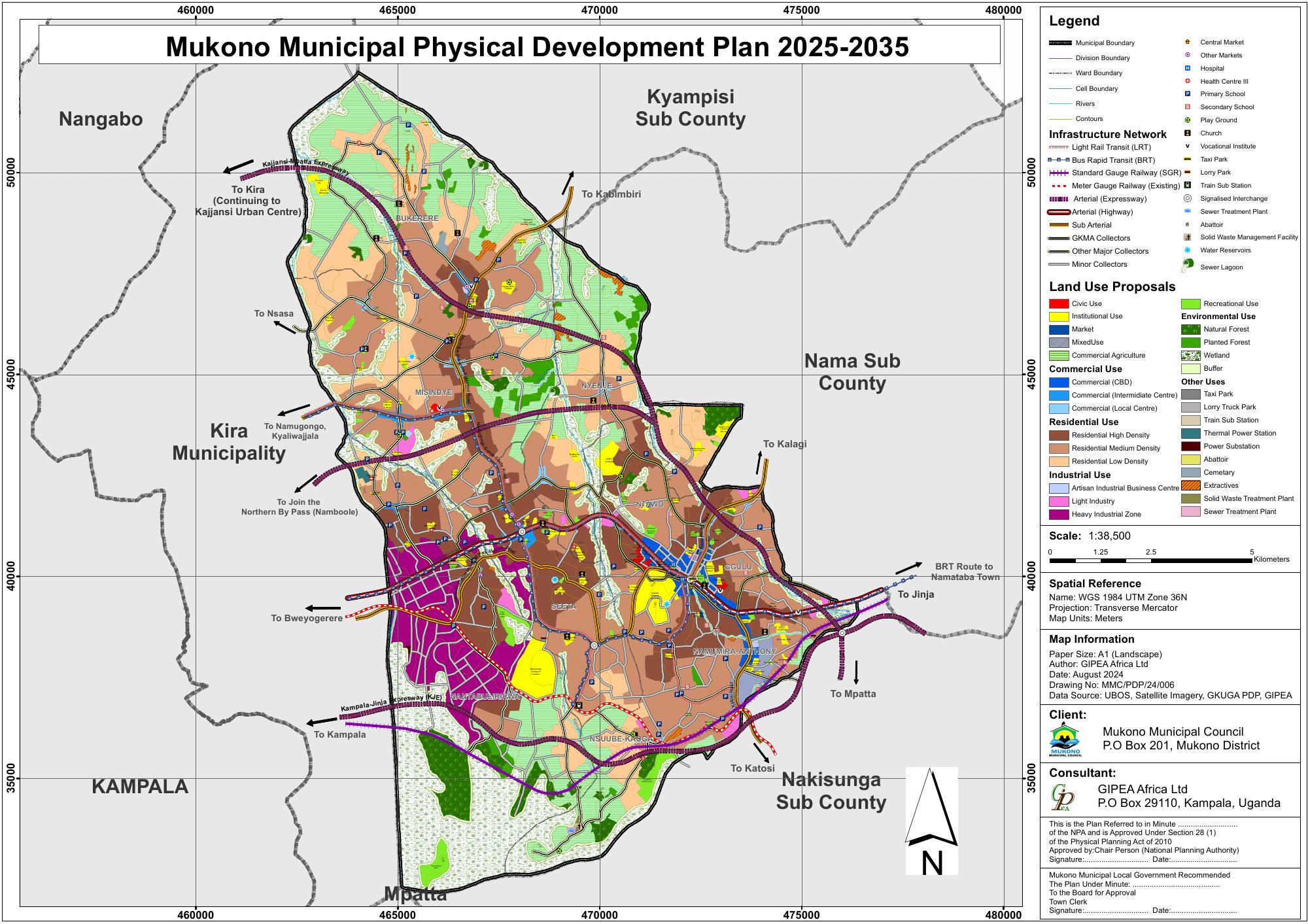 Mukono Municipal Physical Development Plan